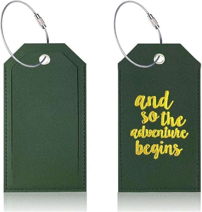 Portable Leather Travel Labels - Image 8