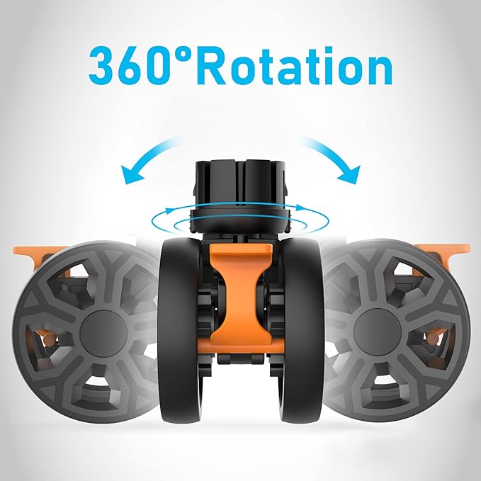 FELICON SELORSS Heavy Duty Rotation Swivel Wheels-Black-4PCS | 360°Rotate Wheel - Image 2