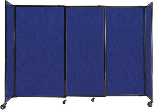 Versare Straightwall Sliding Portable Wall Partition | Freestanding Office by VERSARE