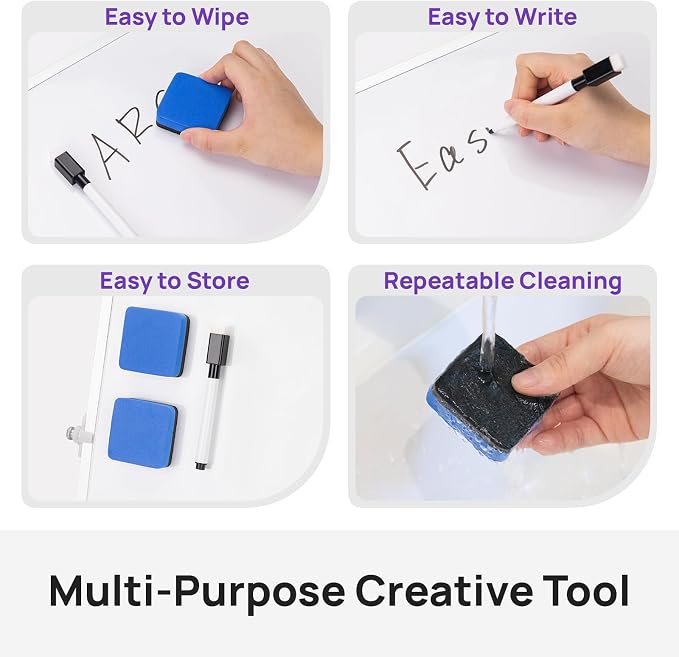 16 Pcs Colorful Magnetic Dry Erase Markers - Image 4
