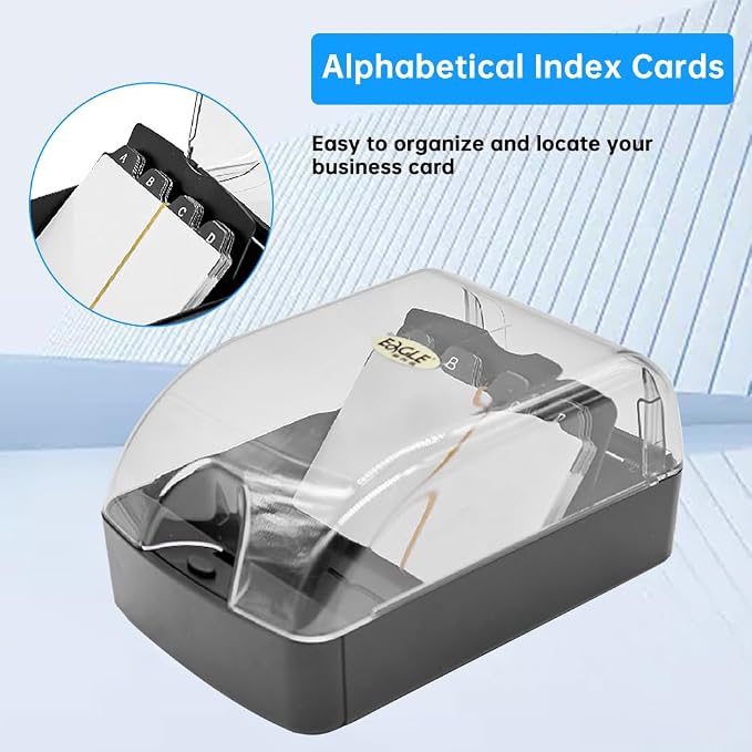 Business Card Box, Lightweight Desk Organizer - Image 5