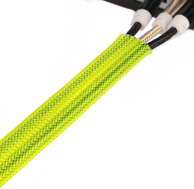 25ft PET Expandable Braided Cable Sleeve 1/2inch Pet Braided Cable Sleeve - Image 8