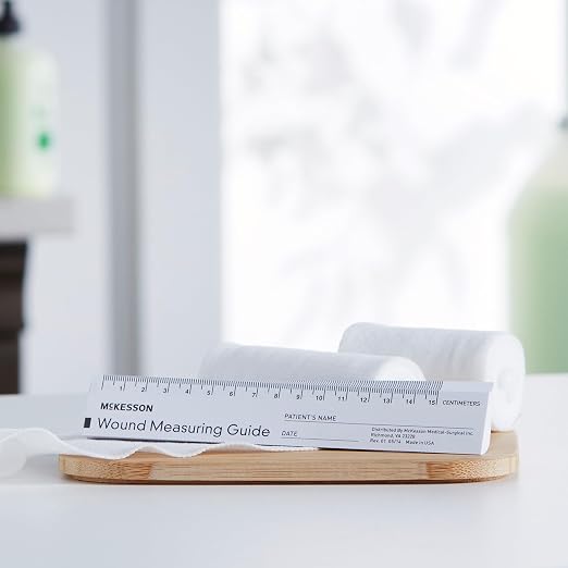 McKesson Wound Measuring Guide Ruler, Non-Sterile, 6 in - Image 8