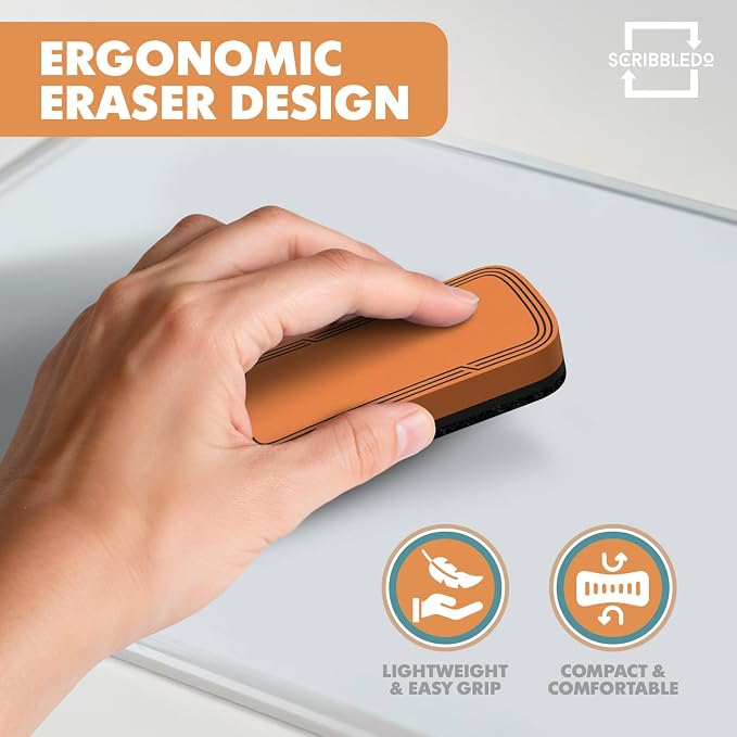 SCRIBBLEDO Boho Magnetic Dry Erase Eraser - Image 3