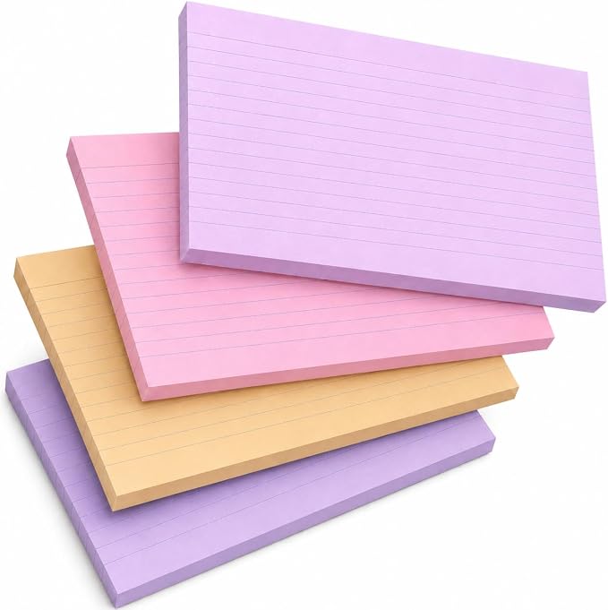 Mr. Pen- Lined Index Cards, 144 Cards, Ruled by MrPen