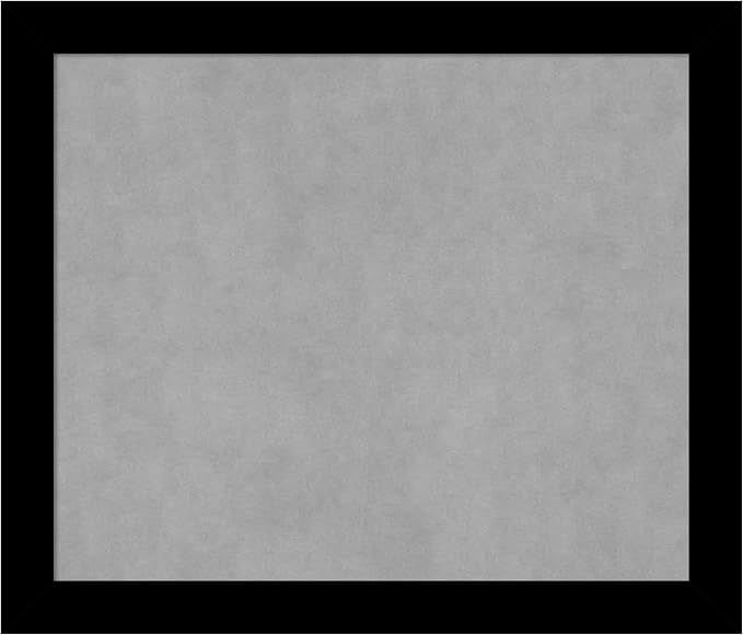 Amanti Art Black Framed Magnetic Board 23x27 Medium Vision Board by AmantiArt