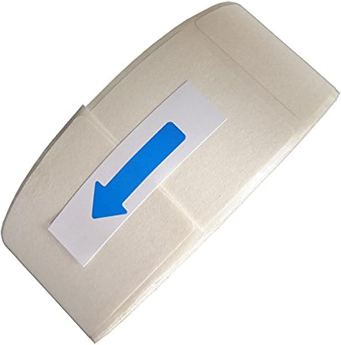 L LIKED Blank White 1 x 2 Inch Dissolvable Labels - Image 5
