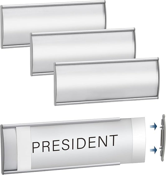 Plecterco 4 Pcs Office Door Signs by Unknown