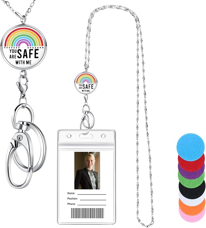 Lanyards for ID Badges, Teacher Lanyard by USANGERS