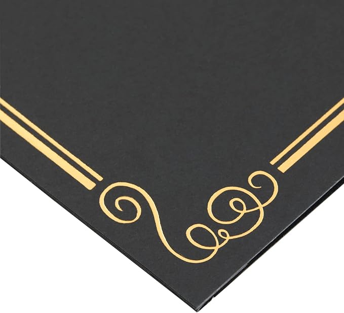 24-Pack Black Certificate Holders - Image 8
