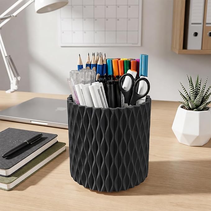 Lebenrich Aesthetic Black Pen Holder - Image 2