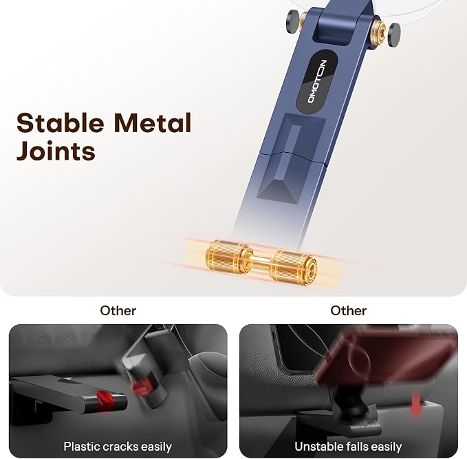 OMOTON TP02 360°Rotating for MagSafe Tripod Mount, Adjustable Aluminum Magnetic - Image 7