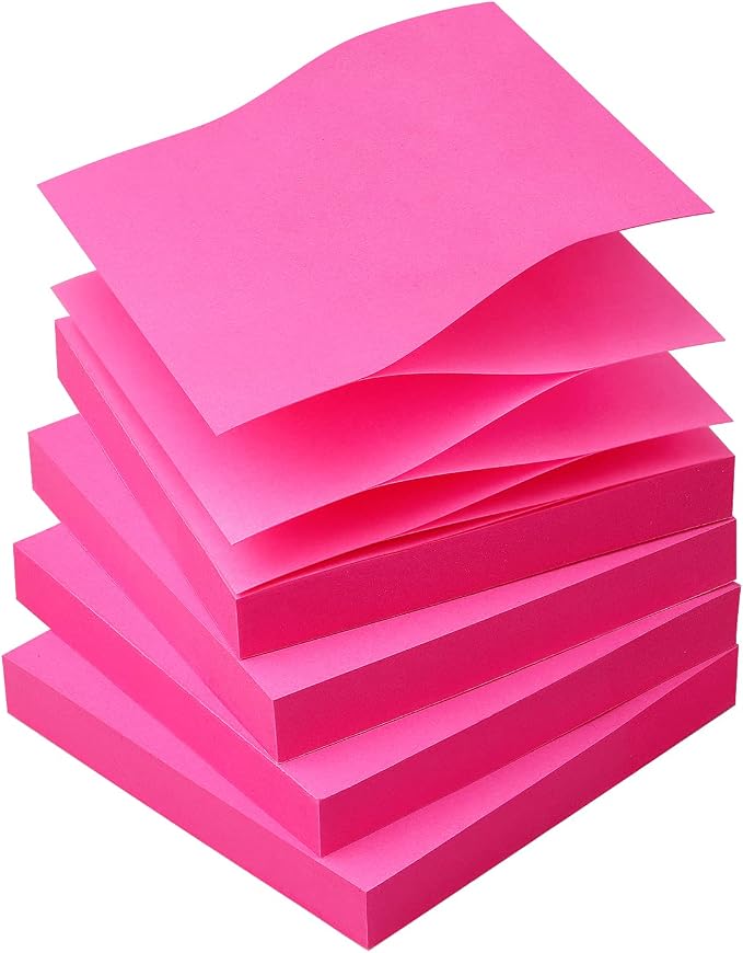 Sticky Notes 3x3 Pop Up Self-Stick Notes Pads by OSBOO