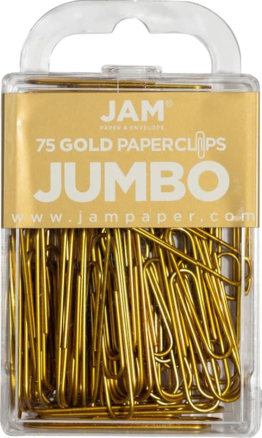 JAM Paper Colored Jumbo Paper Clips - Image 2