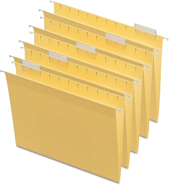 Staples Hanging File Folders, Letter Size, Durable Construction – 50/Carton by Staples