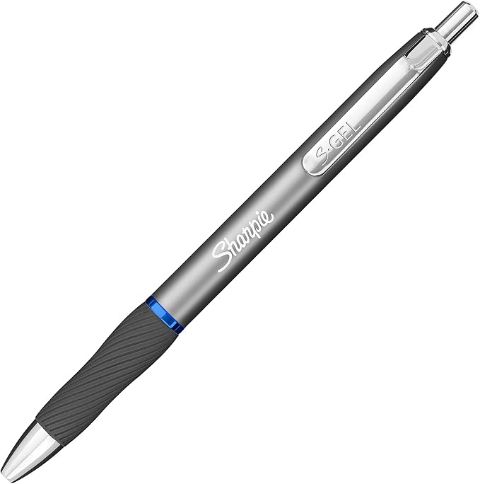 Sharpie S-Gel, Gel Pens, Sleek Metal Barrel, Medium Point - Image 4