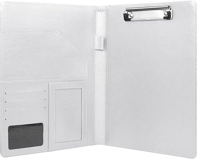 Marble Portfolio Case, WAVEYU Padfolio Cover Folder - Image 6