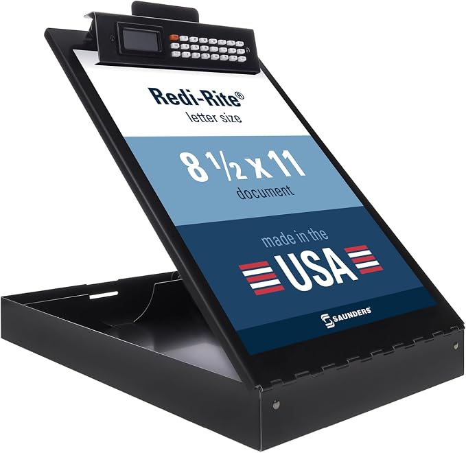 Saunders Recycled Aluminum Redi-Rite Storage Clipboard by Saunders