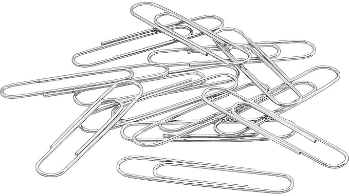 ACCO Recycled Paper Clips, Smooth Finish, Jumbo Size, 100 per Box, 10 Boxes per - Image 3