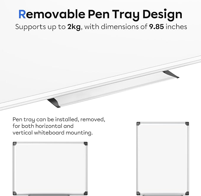 VUSIGN Magnetic Whiteboard 48" x 36", Large Dry Erase Board - Image 5