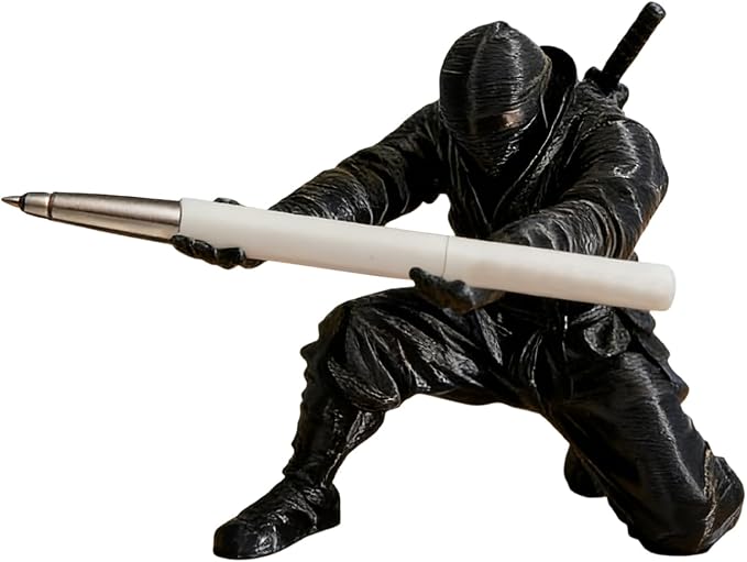 Knight-Style Executive Pen Holder -Plastic Ninja Samurai Design, Single Pen by Unknown