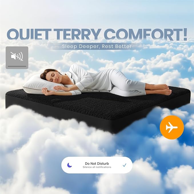 Utopia Bedding Waterproof Mattress Protector Twin XL Size, Premium Terry - Image 8