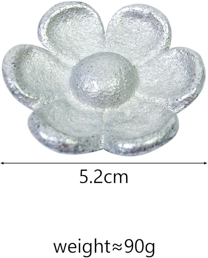 Pattern Weights 4Pcs Flower Shaped Iron Fabric Sewing Weight Paperweight - Image 2