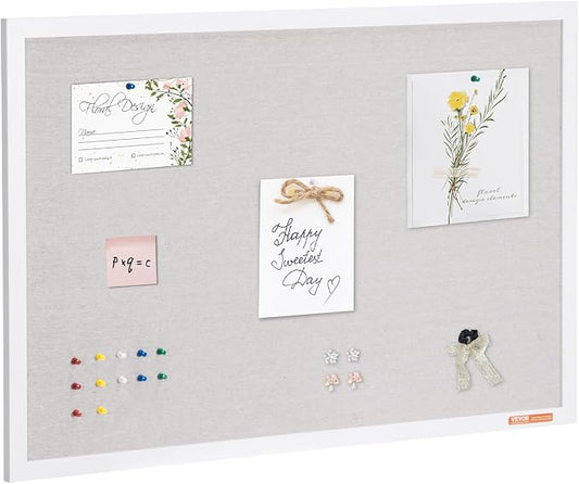 VEVOR 36"x24" White Cork Board by VEVOR