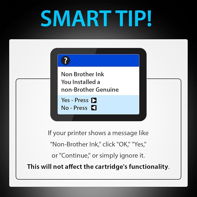 Smart Ink Compatible Ink Cartridges Replacement for Brother LC406 XL LC406XL for Brother Printer MFC-J4335DW MFC-J4535DW MFC-J5855DW MFC-J6555DW MFC-J4345DW XL (4 Pack, Black, Cyan, Magenta, Yellow)-DeskLoop Office