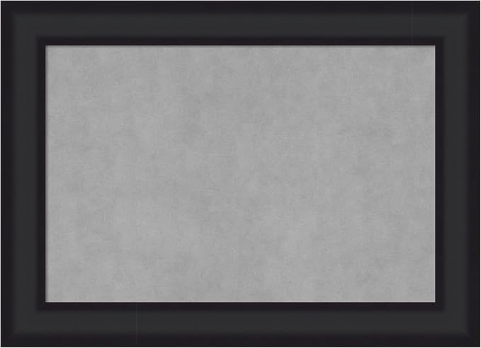 Amanti Art Black Framed Magnetic Board 21x29 Medium Vision Board by AmantiArt