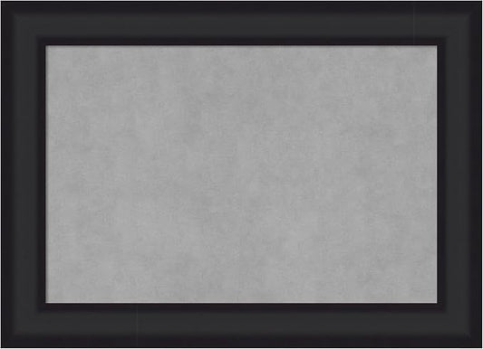 Amanti Art Black Framed Magnetic Board 21x29 Medium Vision Board by AmantiArt