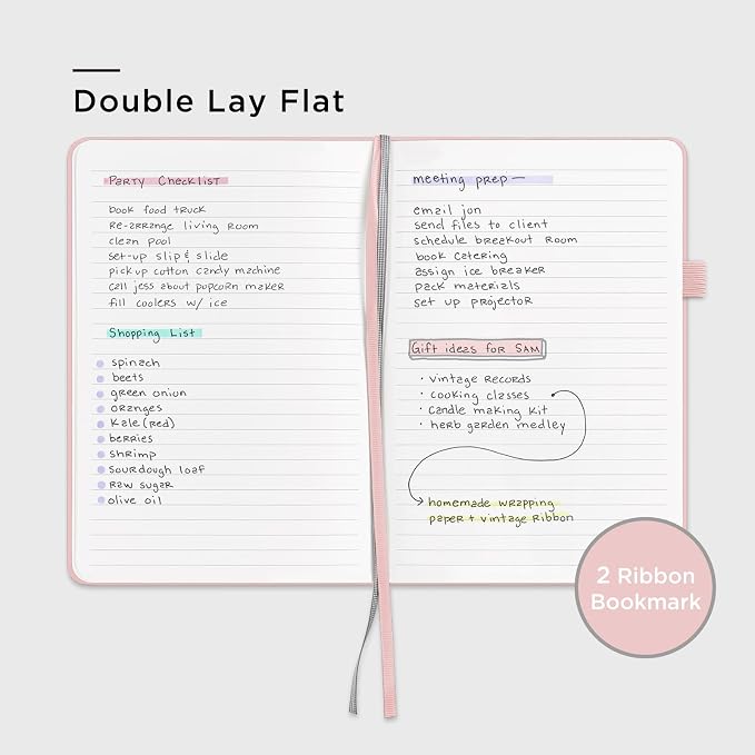 &And Per Se Lined Notebooks 3-Pack Gift Set, A5 Hardcover Journals, 160 Pages - Image 3