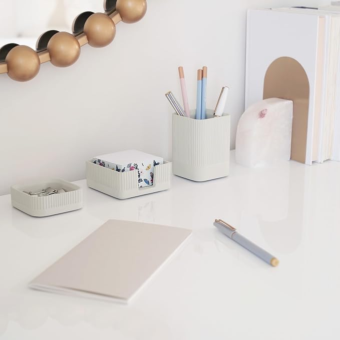 Aesthetic Desk Organizer Set of 3 - Image 2
