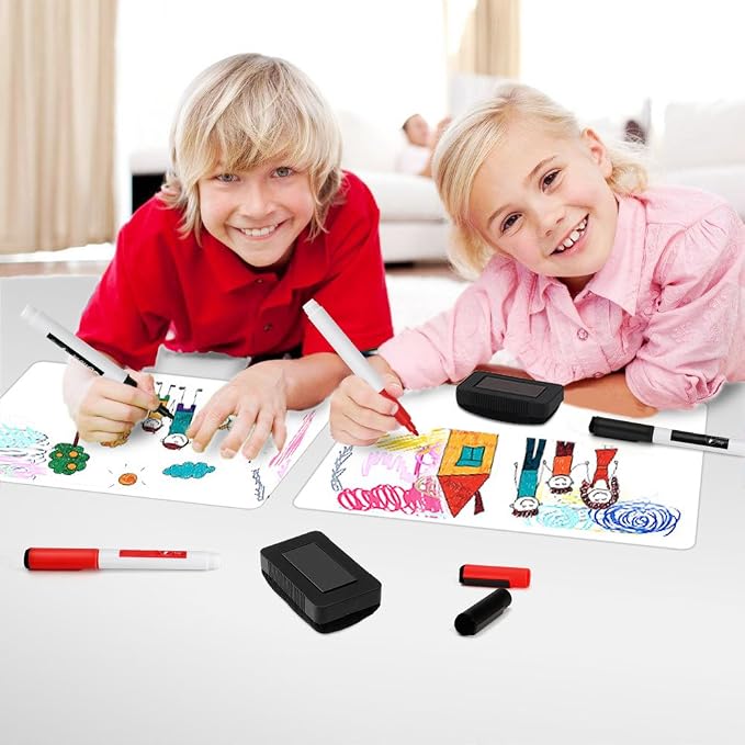 Magnetic Dry Erase Board Fridge White Board Sheet 20x13 inch, Flexible Large - Image 4