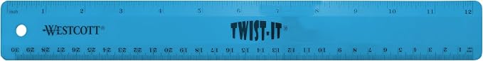 Westcott 12" Twist It Flexible Ruler by Westcott