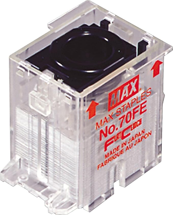 Max NO70FE Staple Cartridge for EH-70F Flat-Clinch Electric Stapler - Image 4