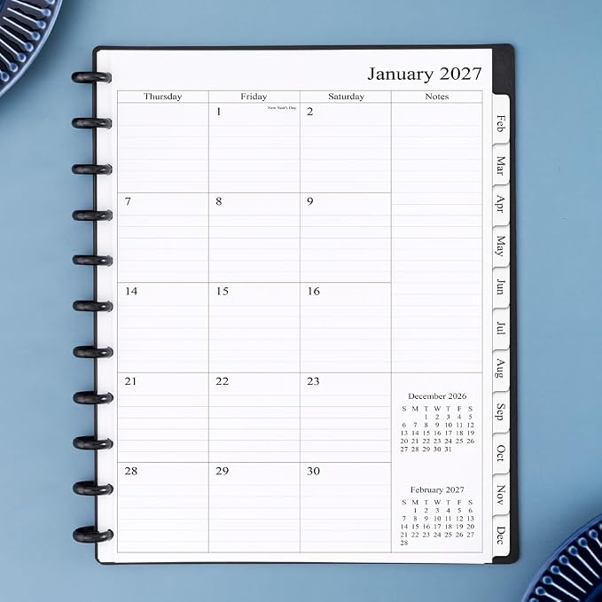 newestor 2026-2027 Monthly Planner Refill - Image 4