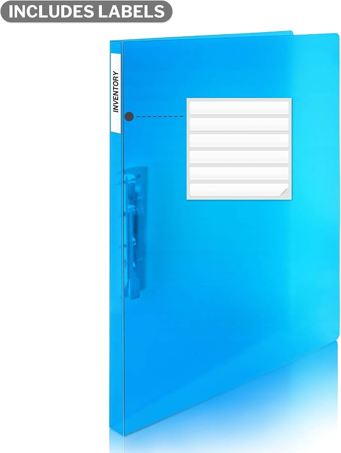CRANBURY Punchless Clamp Binder, Ringless Binder Holds 100 Letter Size Pages - Image 7