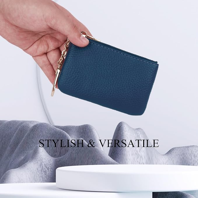 Full Grain Leather Coin Purse - Image 2