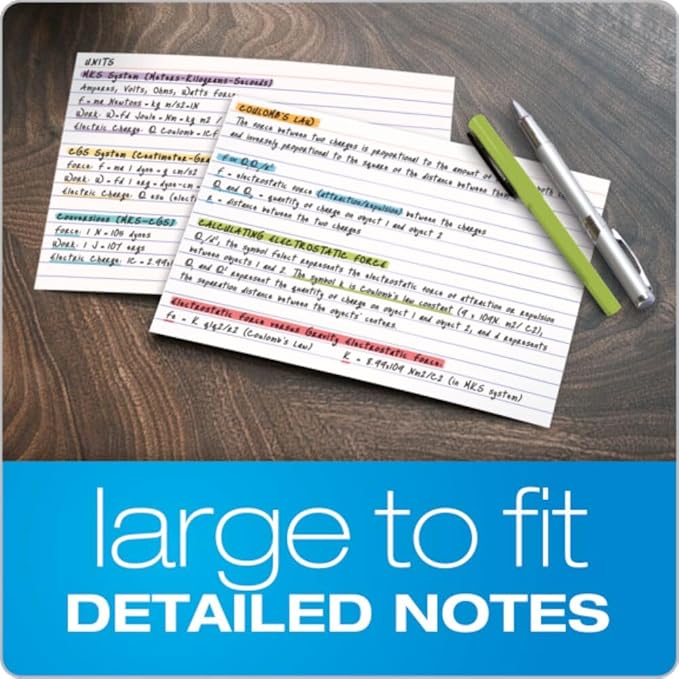 Oxford Ruled Index Cards - Image 8