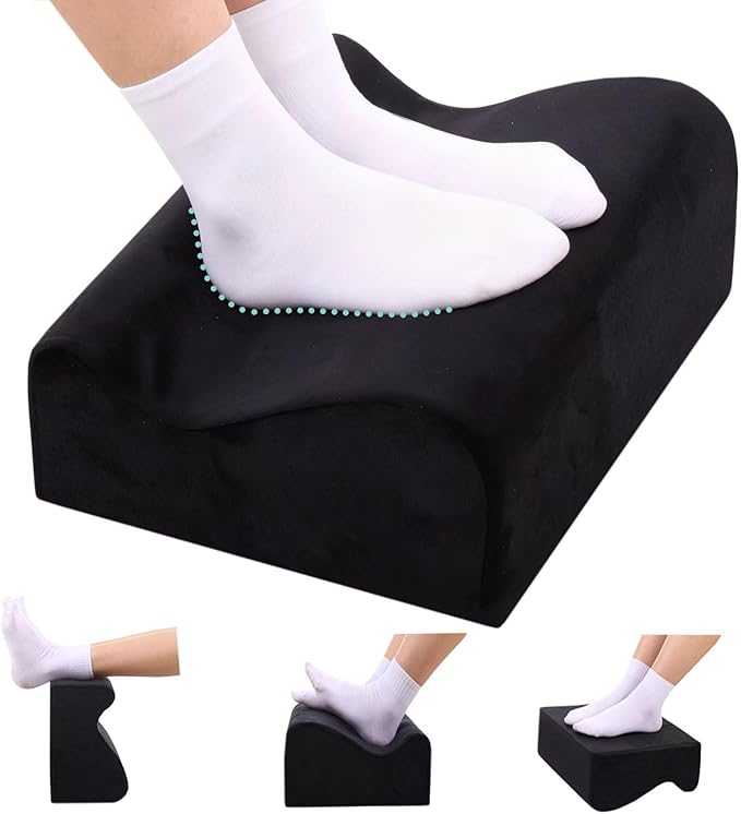 Work Foot Rest Under Desk, Comfort Foot Rest by Officechairscarseatcushio