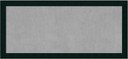 Amanti Art Black Framed Magnetic Board 24x52 Oversize Vision Board by AmantiArt