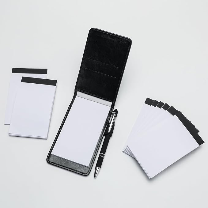 Camelmother 10Pcs Pocket Notepad Holder Set Notebook 3 x 5 Inch - Image 6