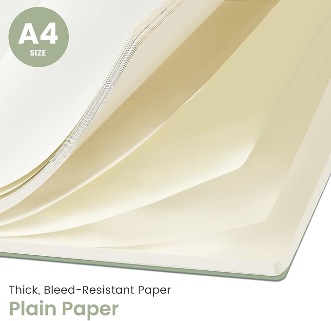 Taja Spiral Blank Notebook, 8.5"x11" Notebooks - Image 2