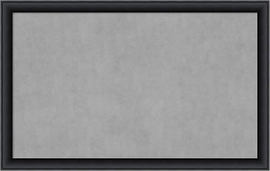 Amanti Art Black Framed Magnetic Board 27x43 Large Vision Board by AmantiArt
