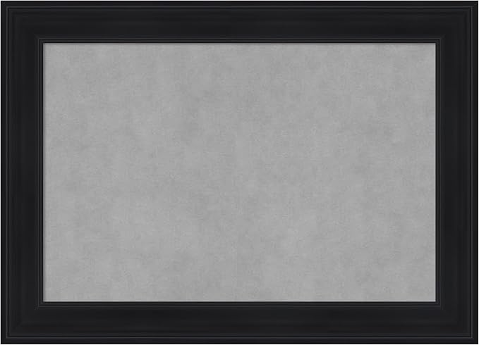 Amanti Art Black Framed Magnetic Board 21x29 Medium Vision Board by AmantiArt