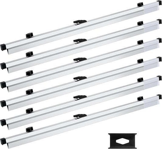 Togarhow 6 Pack Blueprint File Hanging Clamps 30" Blueprint File Clips by Togarhow