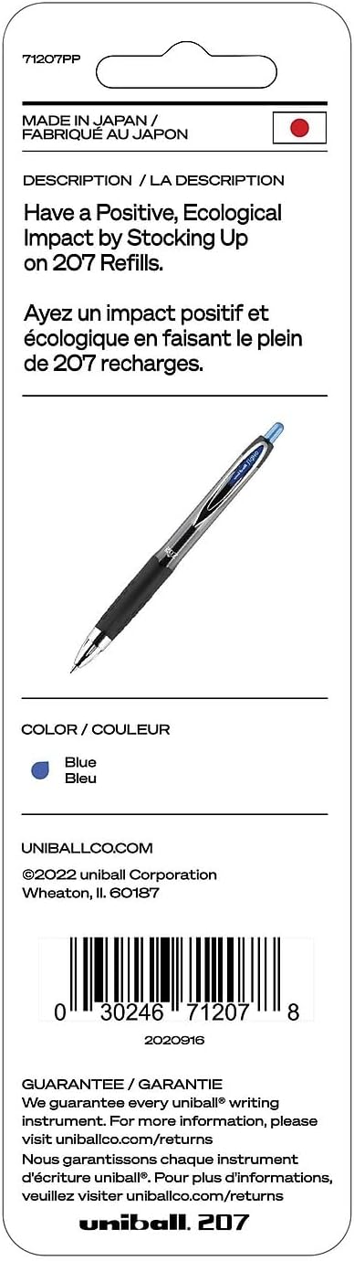 Uni-Ball Signo 207 Gel Pen Refills, Medium Point - Image 3