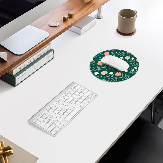ITNRSIIET Mouse Pad Non-Slip Rubber Base Smooth Surface Stitched Edges - Image 7