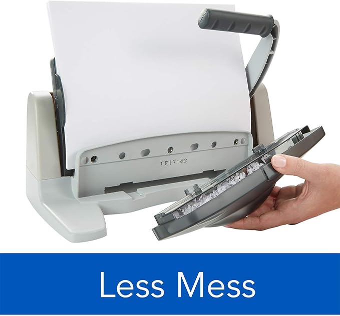 Swingline 3 Hole Punch, 40 Sheet Capacity Three Hole Puncher 3 Ring, Adjustable - Image 5